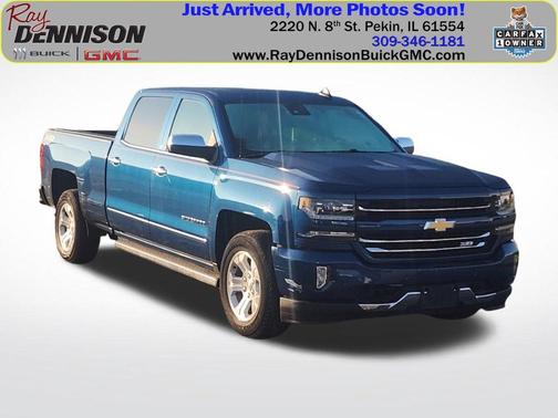 Deep Ocean Blue Metallic 2018 Chevrolet Silverado 1500 LTZ