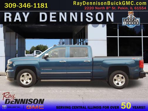 Deep Ocean Blue Metallic 2018 Chevrolet Silverado 1500 LTZ