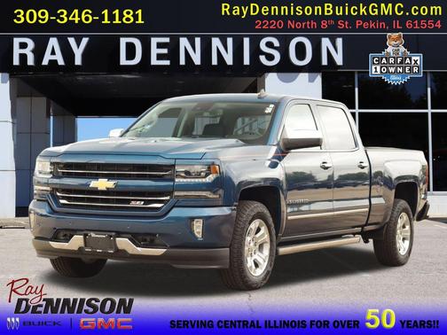 Deep Ocean Blue Metallic 2018 Chevrolet Silverado 1500 LTZ