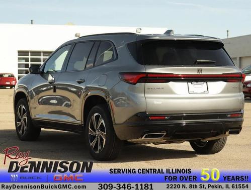 moonstone gray metallic 2026 Buick Enclave Sport Touring