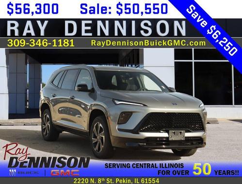 moonstone gray metallic 2026 Buick Enclave Sport Touring