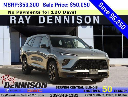 moonstone gray metallic 2026 Buick Enclave Sport Touring