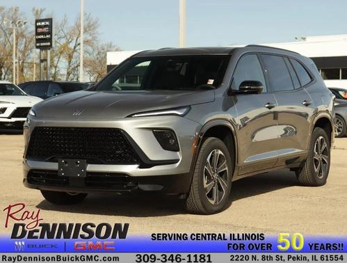 moonstone gray metallic 2026 Buick Enclave Sport Touring