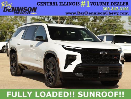 Polar White Tricoat 2026 Chevrolet Traverse RS