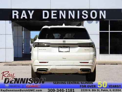 Iridescent White Tricoat 2026 Buick Enclave Avenir FWD