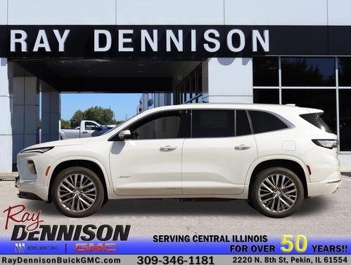 Iridescent White Tricoat 2026 Buick Enclave Avenir FWD