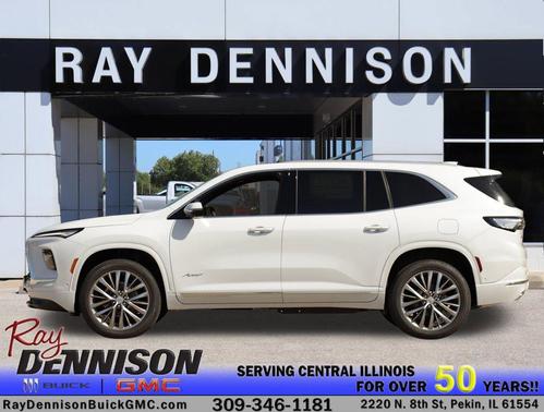Iridescent White Tricoat 2026 Buick Enclave Avenir FWD