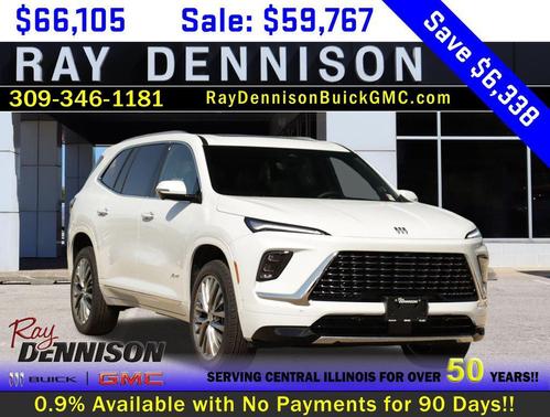 Iridescent White Tricoat 2026 Buick Enclave Avenir FWD
