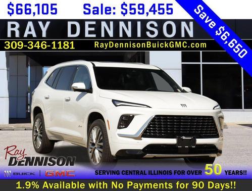 Iridescent White Tricoat 2026 Buick Enclave Avenir FWD