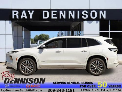 Iridescent White Tricoat 2026 Buick Enclave Avenir FWD