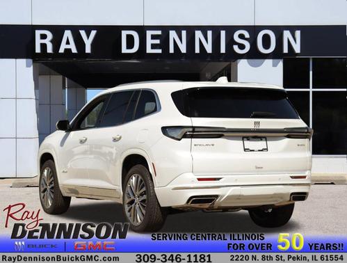 Iridescent White Tricoat 2026 Buick Enclave Avenir FWD