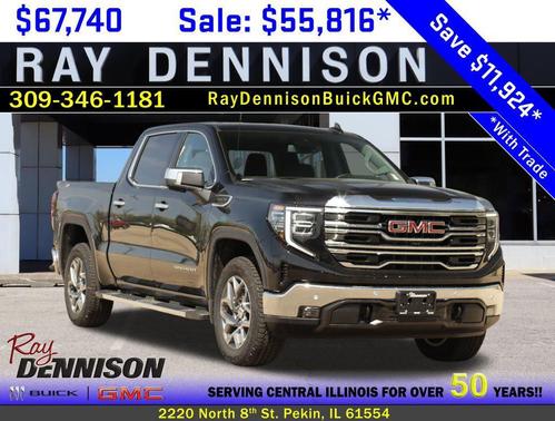 Onyx Black 2026 GMC Sierra 1500 SLT