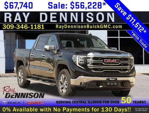 Onyx Black 2026 GMC Sierra 1500 SLT