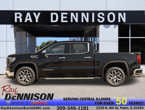 Onyx Black 2026 GMC Sierra 1500 SLT