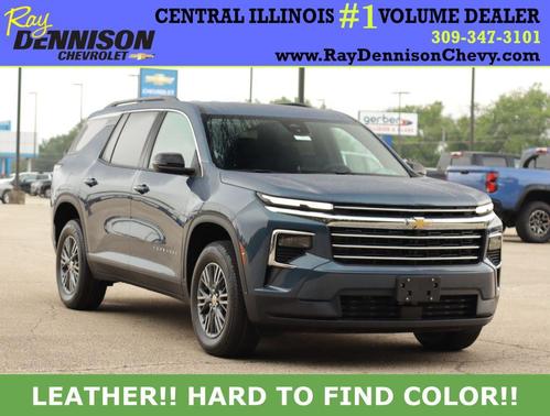 Lakeshore Blue Metallic 2026 Chevrolet Traverse LT