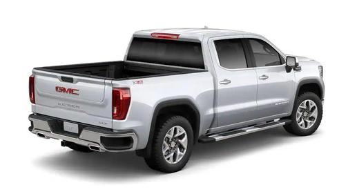 Glacier White Tricoat 2026 GMC Sierra 1500 SLT