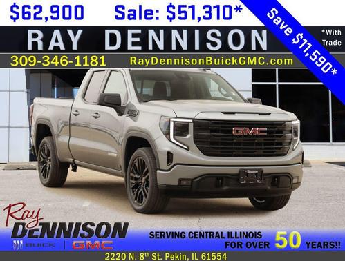 Sterling Metallic 2026 GMC Sierra 1500 Elevation