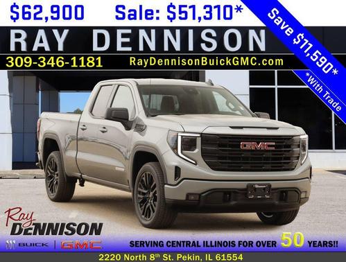 Sterling Metallic 2026 GMC Sierra 1500 Elevation