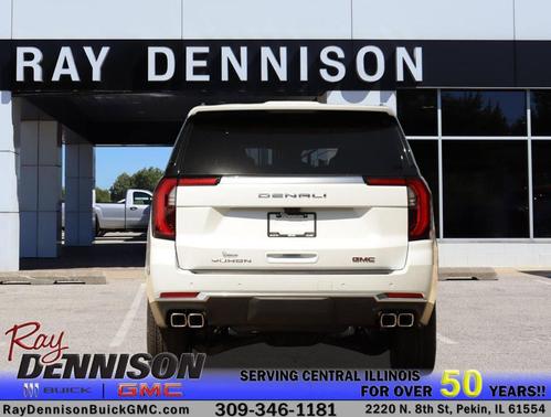 Glacier White Tricoat 2026 GMC Yukon XL Denali