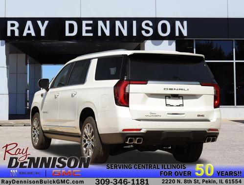 Glacier White Tricoat 2026 GMC Yukon XL Denali