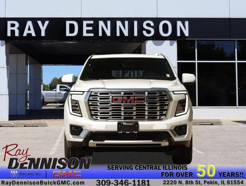 Glacier White Tricoat 2026 GMC Yukon XL Denali
