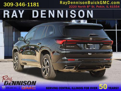 Ebony Twilight Metallic 2025 Buick Enclave Sport Touring