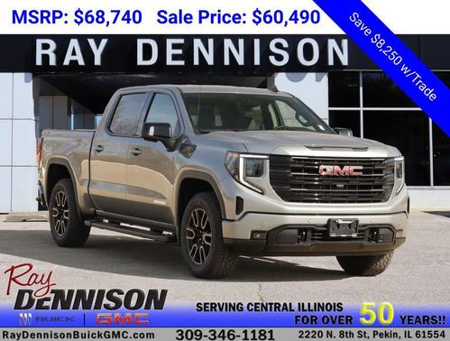 Sterling Metallic 2026 GMC Sierra 1500 Elevation