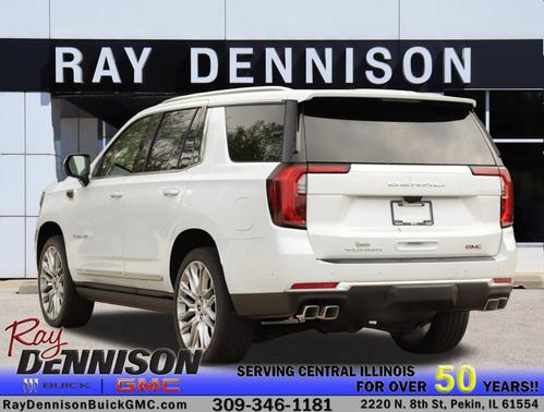 Glacier White Tricoat 2026 GMC Yukon Denali