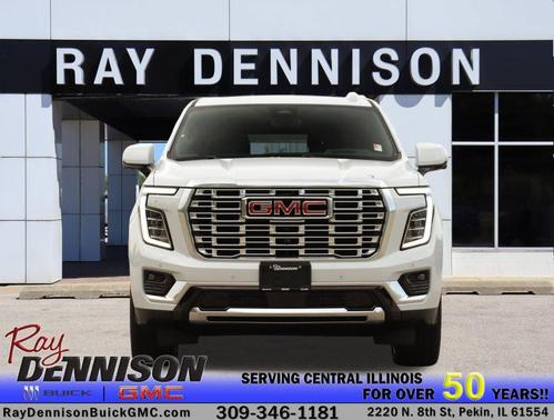 Glacier White Tricoat 2026 GMC Yukon Denali