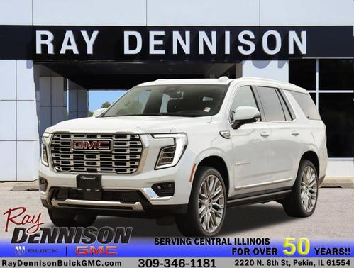 Glacier White Tricoat 2026 GMC Yukon Denali