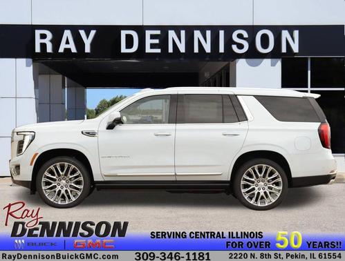 Glacier White Tricoat 2026 GMC Yukon Denali