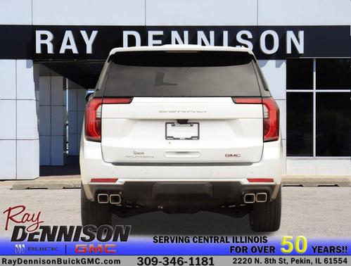 Glacier White Tricoat 2026 GMC Yukon Denali