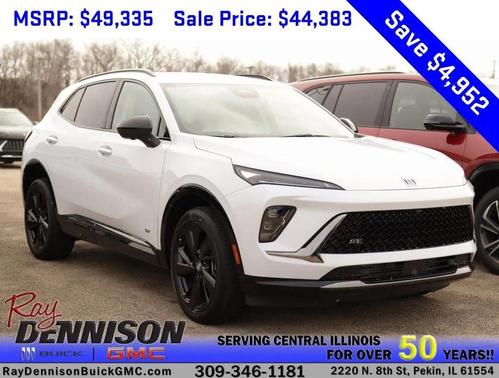 Iridescent White Tricoat 2026 Buick Envision Sport Touring AWD