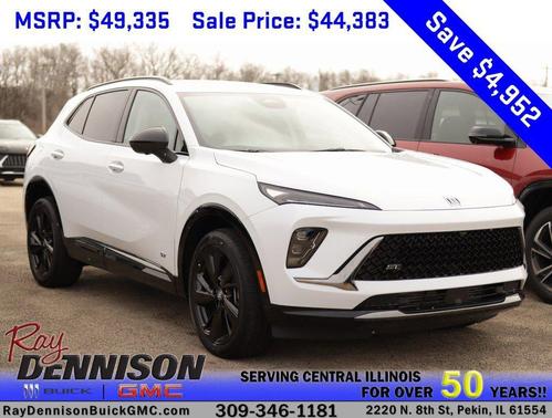 Iridescent White Tricoat 2026 Buick Envision Sport Touring AWD