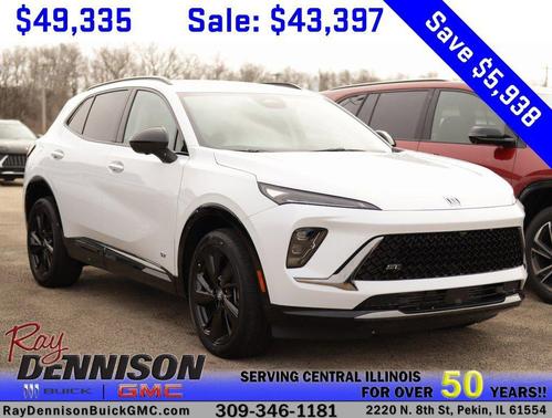 Iridescent White Tricoat 2026 Buick Envision Sport Touring AWD