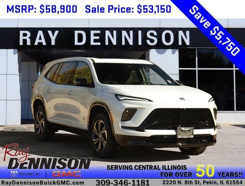 iridescent white tricoat 2026 Buick Enclave Sport Touring