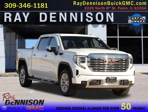 White Frost Tricoat 2023 GMC Sierra 1500 Denali