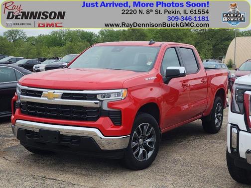 Red Hot 2024 Chevrolet Silverado 1500 LT