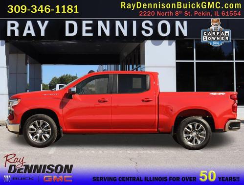 Red Hot 2024 Chevrolet Silverado 1500 LT