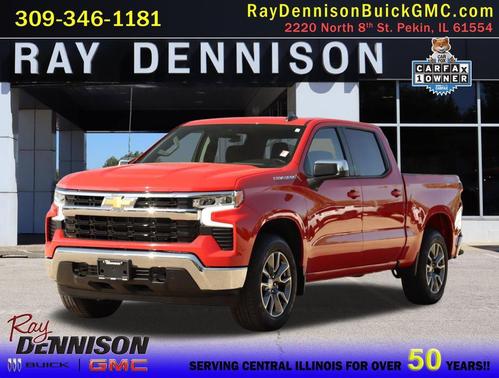 Red Hot 2024 Chevrolet Silverado 1500 LT