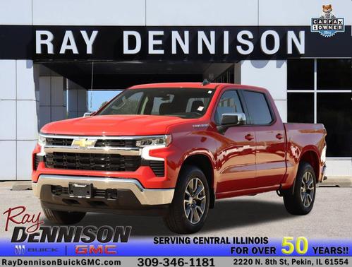 Red Hot 2024 Chevrolet Silverado 1500 LT