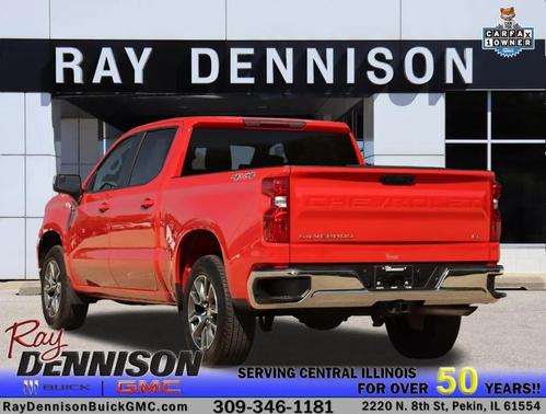 Red Hot 2024 Chevrolet Silverado 1500 LT