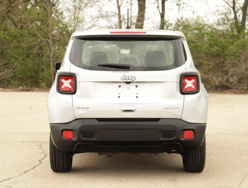 Glacier Metallic 2018 Jeep Renegade Sport