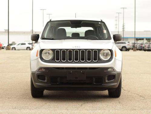 Glacier Metallic 2018 Jeep Renegade Sport