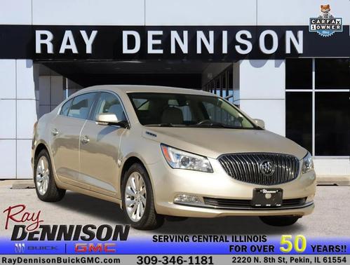 Champagne Silver Metallic 2015 Buick LaCrosse Leather
