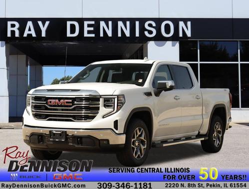 Summit White 2026 GMC Sierra 1500 SLT