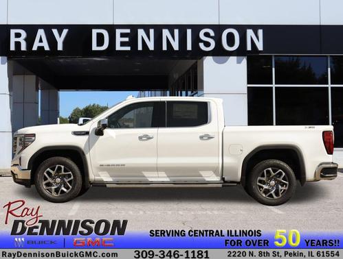 Summit White 2026 GMC Sierra 1500 SLT