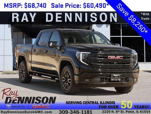 Onyx Black 2026 GMC Sierra 1500 Elevation