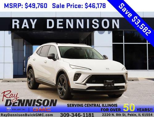 Iridescent White Tricoat 2026 Buick Envision Sport Touring AWD