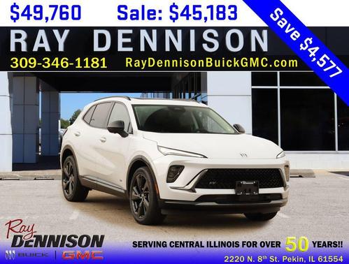Iridescent White Tricoat 2026 Buick Envision Sport Touring AWD